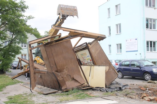 Zniknął z panoramy Gostynia - zdjęcia