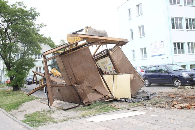 Zniknął z panoramy Gostynia - zdjęcia