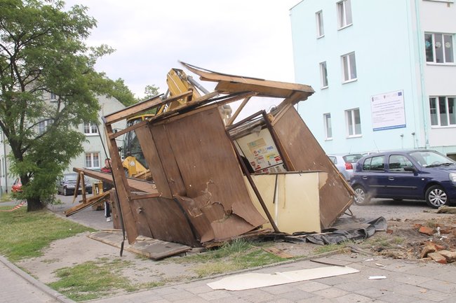 Zniknął z panoramy Gostynia - zdjęcia