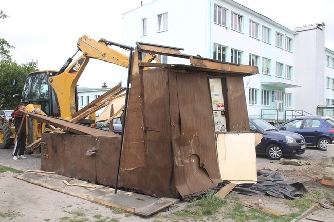 Zniknął z panoramy Gostynia - zdjęcia