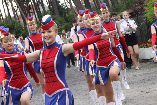 Setki rowerzystów na trasie