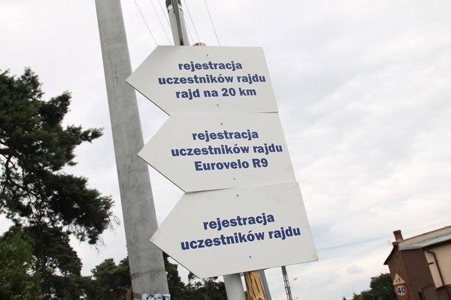 Setki rowerzystów na trasie