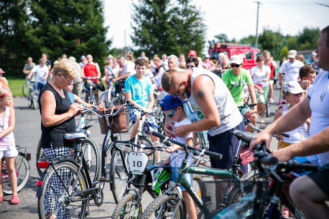 Lekcja historii na rowerach - zdjęcia