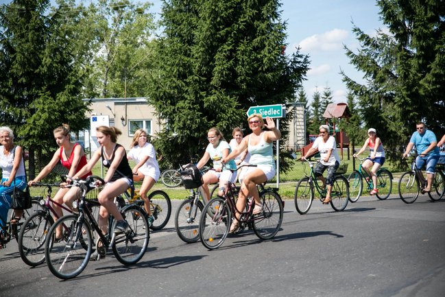 Lekcja historii na rowerach - zdjęcia
