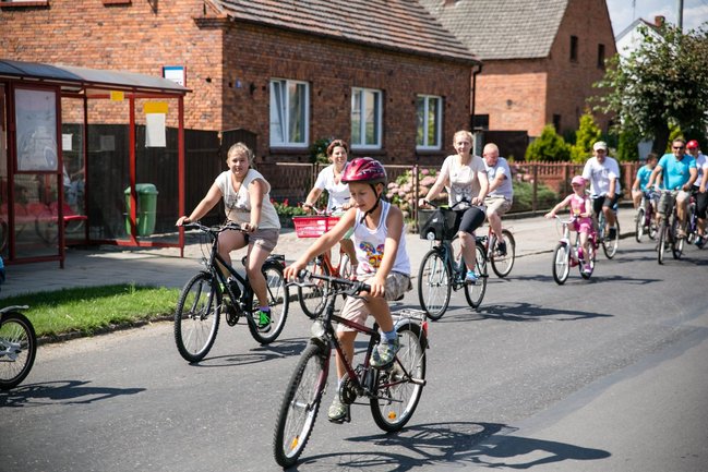 Lekcja historii na rowerach - zdjęcia