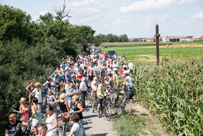 Lekcja historii na rowerach - zdjęcia