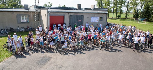 Lekcja historii na rowerach - zdjęcia