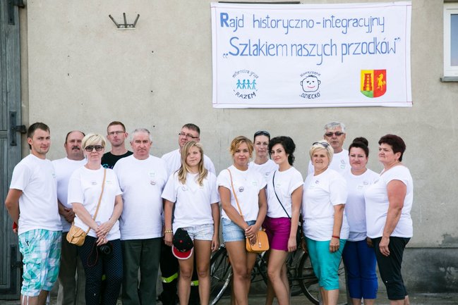 Lekcja historii na rowerach - zdjęcia