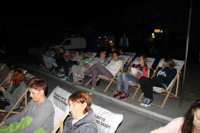 Kino na leżakach - zdjęcia