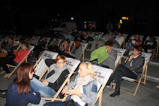 Kino na leżakach - zdjęcia