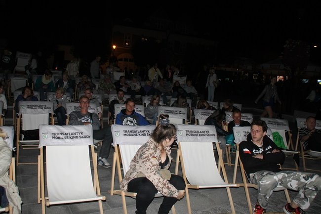 Kino na leżakach - zdjęcia