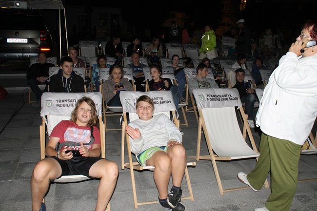 Kino na leżakach - zdjęcia