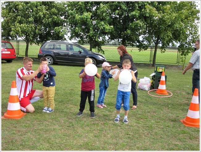 Z udziałem znanego piłkarza - zdjęcia