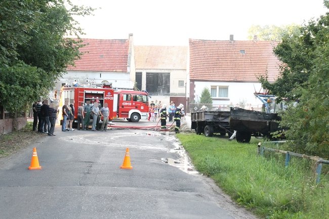 Tyle siana poszło z dymem - zdjęcia