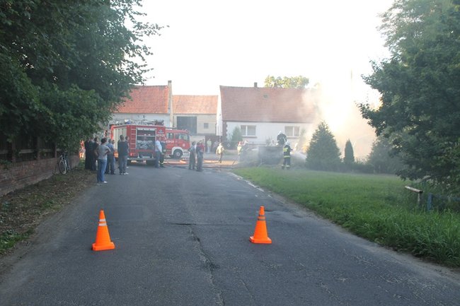 Tyle siana poszło z dymem - zdjęcia