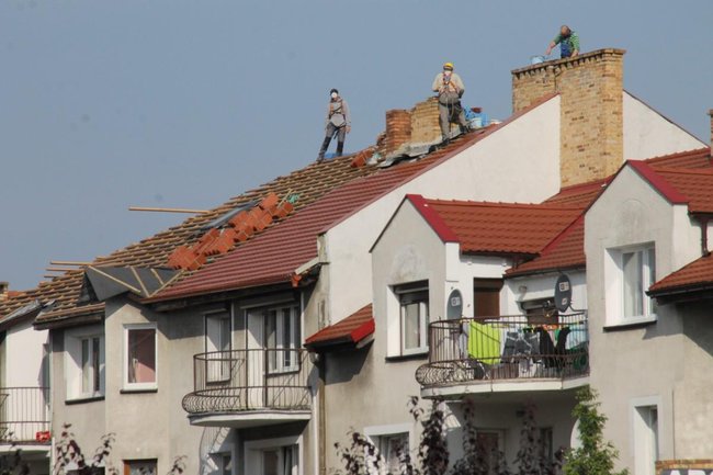 Ciąg dalszy wypadków przy pracy - zdjęcia