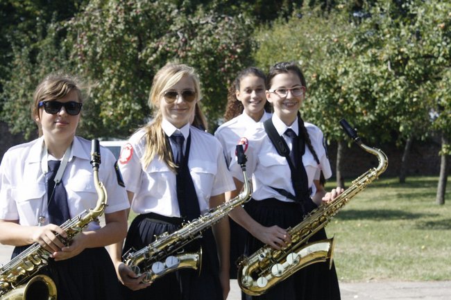 Impreza w klasztornych ogrodach - zdjęcia