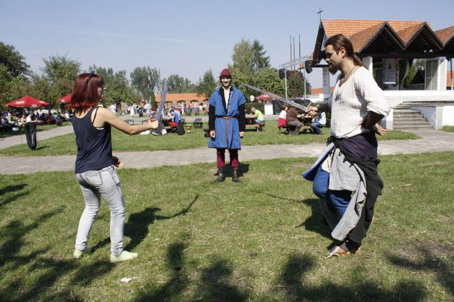 Impreza w klasztornych ogrodach - zdjęcia