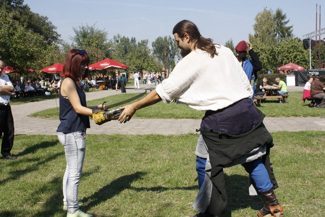 Impreza w klasztornych ogrodach - zdjęcia