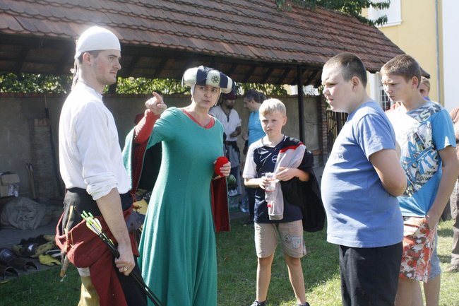 Impreza w klasztornych ogrodach - zdjęcia