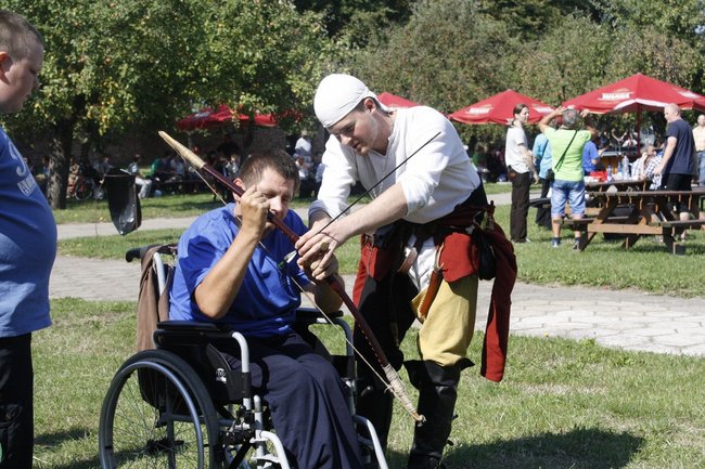 Impreza w klasztornych ogrodach - zdjęcia