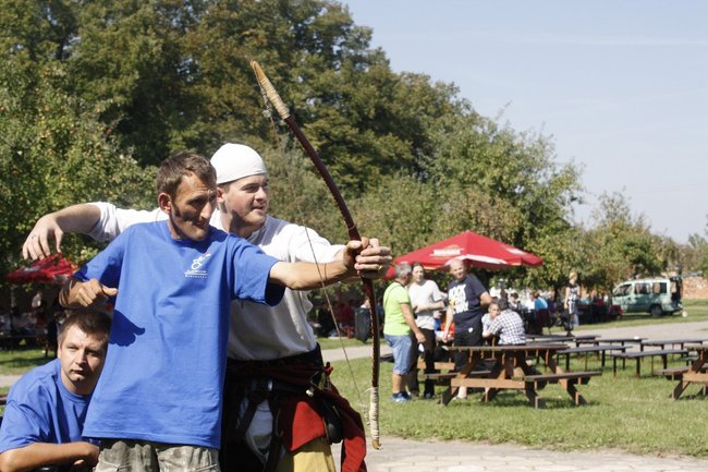 Impreza w klasztornych ogrodach - zdjęcia