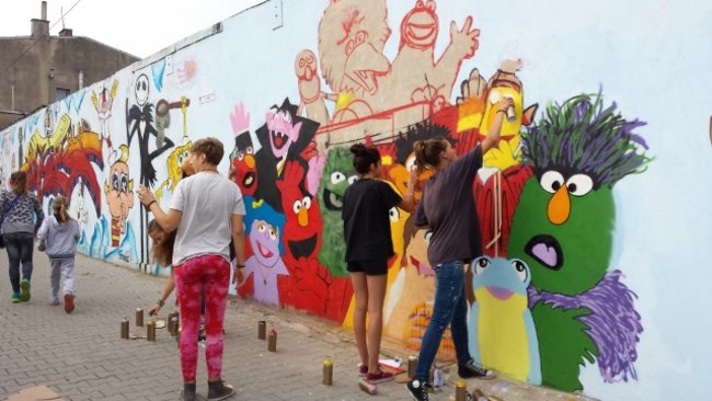 Co zmalowali w Borku? - zdjęcia