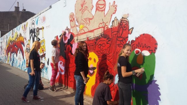 Co zmalowali w Borku? - zdjęcia