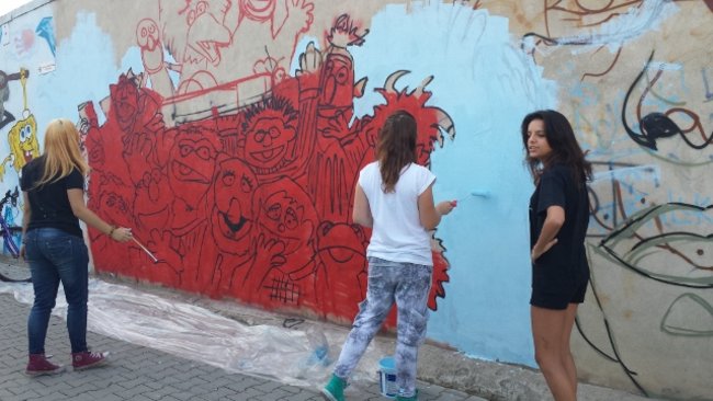 Co zmalowali w Borku? - zdjęcia