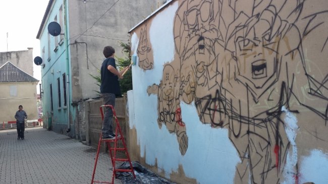 Co zmalowali w Borku? - zdjęcia