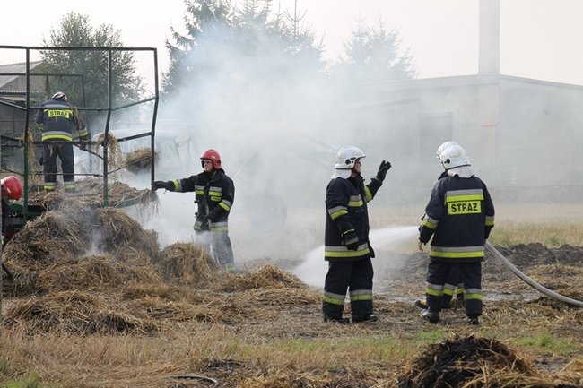 Przerażeni tumanami dymu- zdjęcia