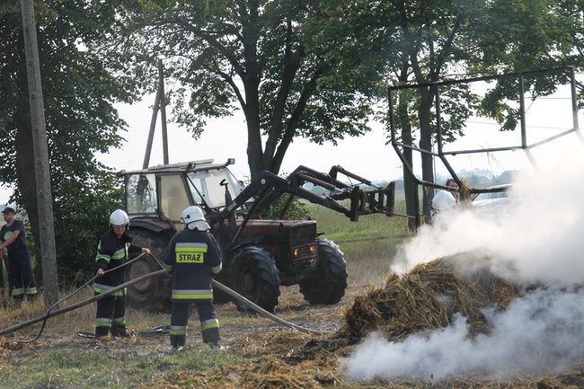 Przerażeni tumanami dymu- zdjęcia
