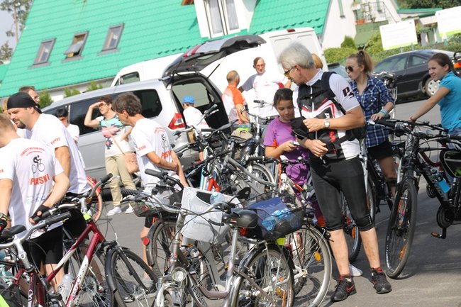Ostatni rajd rowerowy - zdjęcia