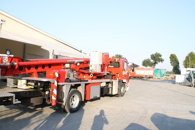 Symulowany pożar w Debonie - zdjęcia