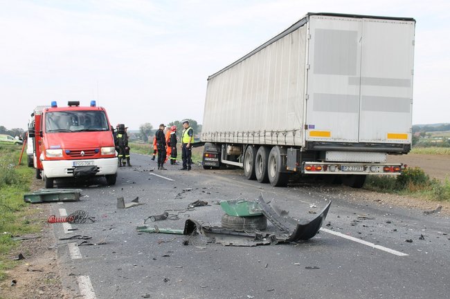 Tragiczny wypadek w Kunowie - zdjęcia