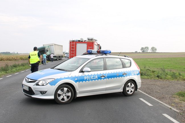 Tragiczny wypadek w Kunowie - zdjęcia