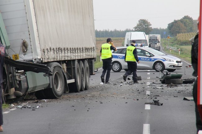 Tragiczny wypadek w Kunowie - zdjęcia