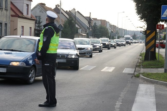 Paraliż na wylocie z miasta - zdjęcia