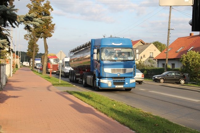 Paraliż na wylocie z miasta - zdjęcia