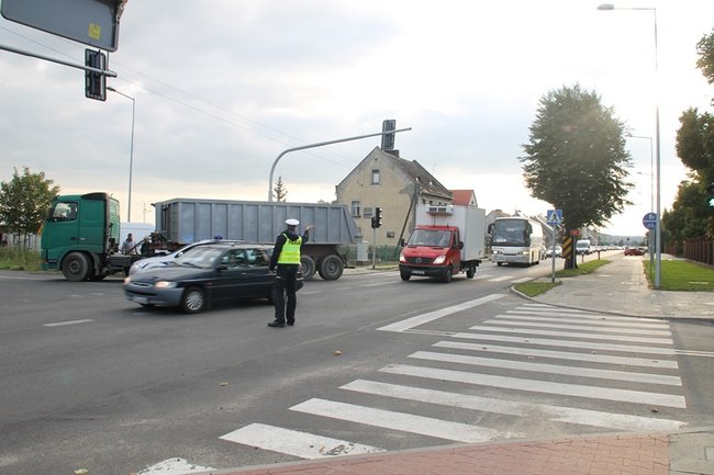 Paraliż na wylocie z miasta - zdjęcia