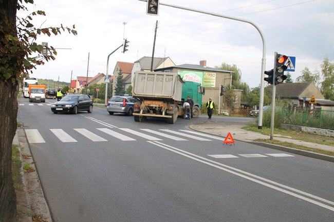 Paraliż na wylocie z miasta - zdjęcia