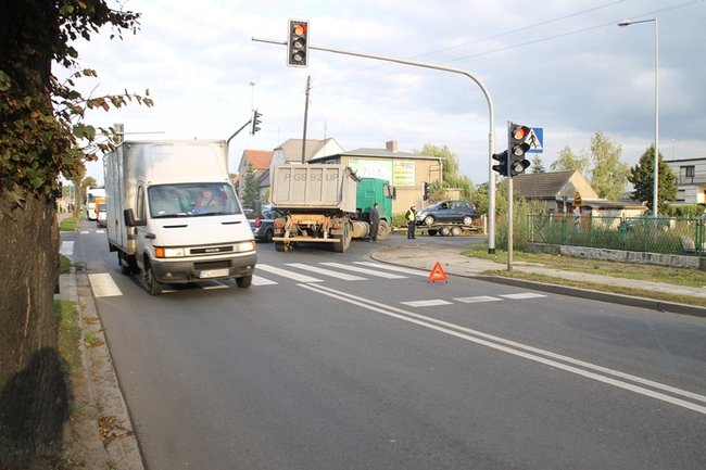 Paraliż na wylocie z miasta - zdjęcia