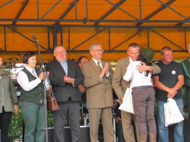 Był bigos i pieczeń z dzika- zdjęcia