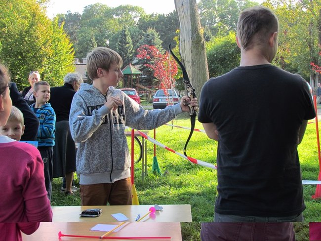 Był bigos i pieczeń z dzika- zdjęcia