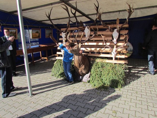 Był bigos i pieczeń z dzika- zdjęcia
