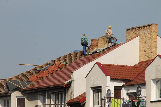 Spadł z wysokości - zdjęcia