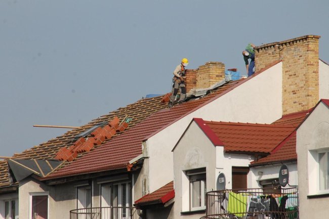 Spadł z wysokości - zdjęcia