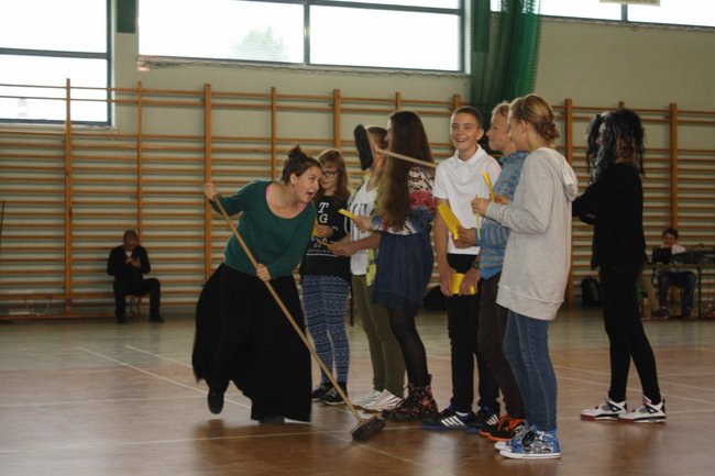 Pasowanie na wesoło - zdjęcia