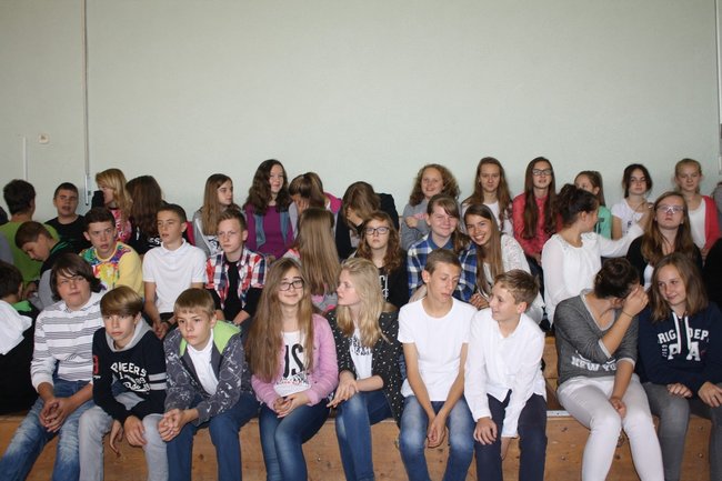 Pasowanie na wesoło - zdjęcia