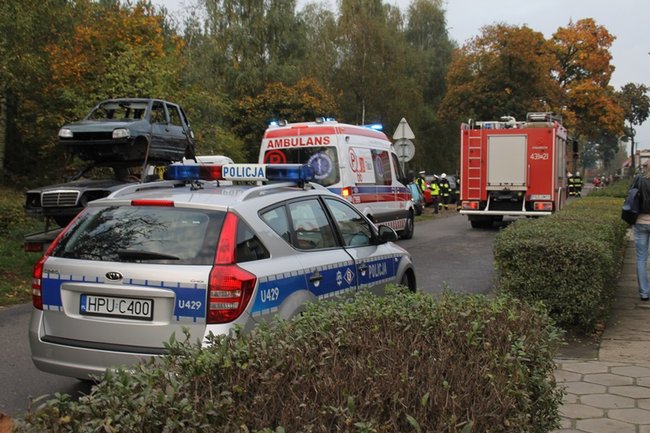 Bali się, że butla wybuchnie - zdjęcia